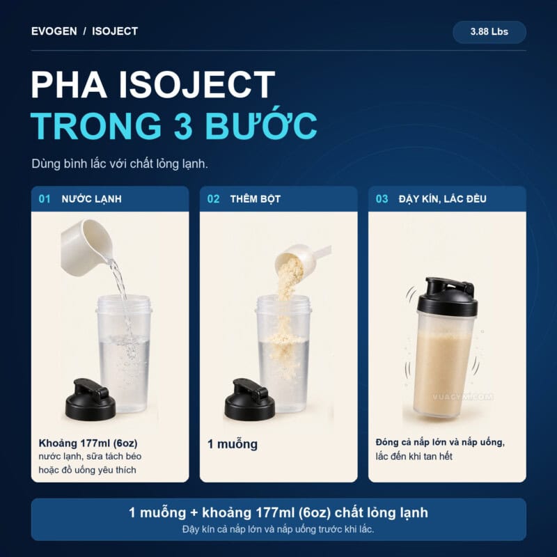 Ảnh sản phẩm Evogen - IsoJect (3.88 - 4 Lbs) - 5