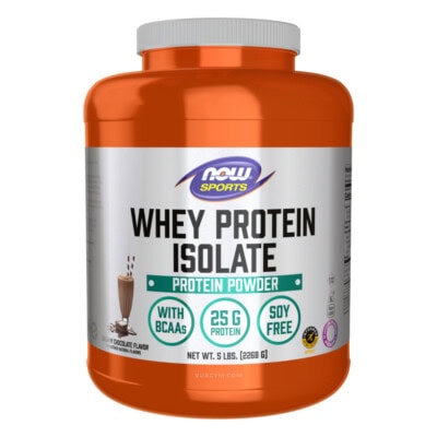NOW Whey Protein Isolate 5 Lbs vị Creamy Chocolate