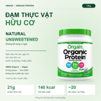 Ảnh thu nhỏ sản phẩm Orgain - Organic Protein (720g) - 2