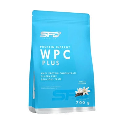 SFD WPC Plus 700g — bao bì Vanilla minh họa cho dòng sản phẩm