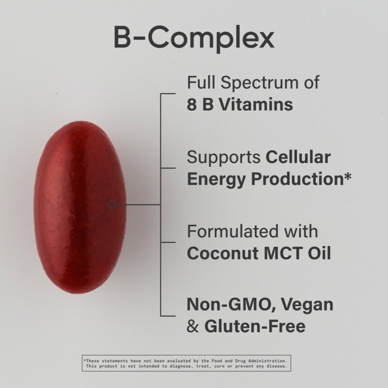 Ảnh sản phẩm Sports Research - Vitamin B-Complex (60 viên) - 2